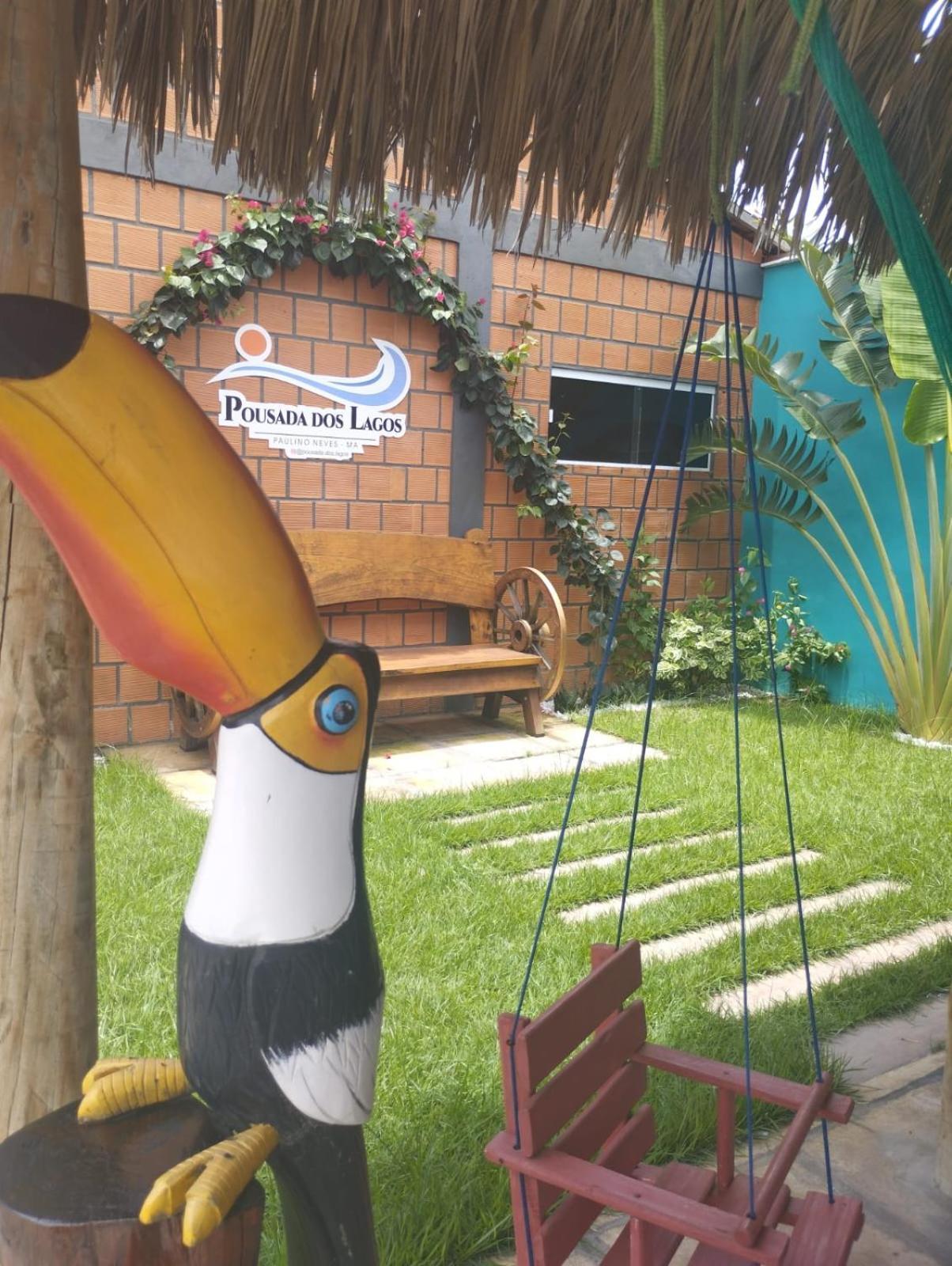 Pousada Dos Lagos Paulino Neves エクステリア 写真